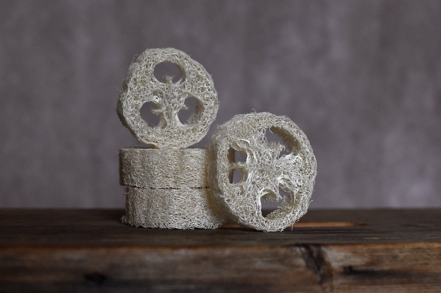 Tvålunderlägg i luffa